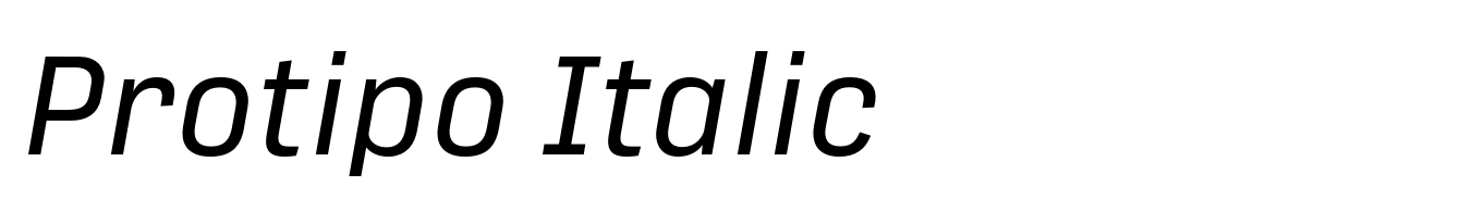 Protipo Italic